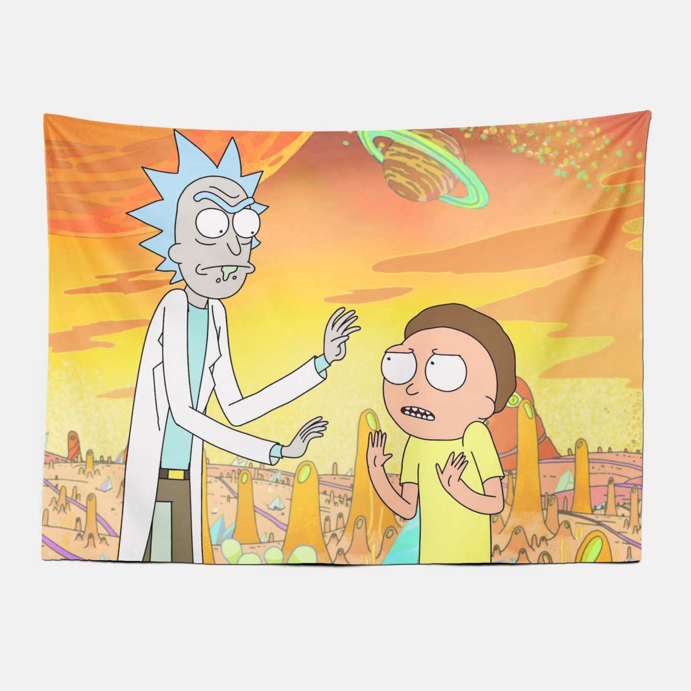 Trippy tapestries rick online and morty