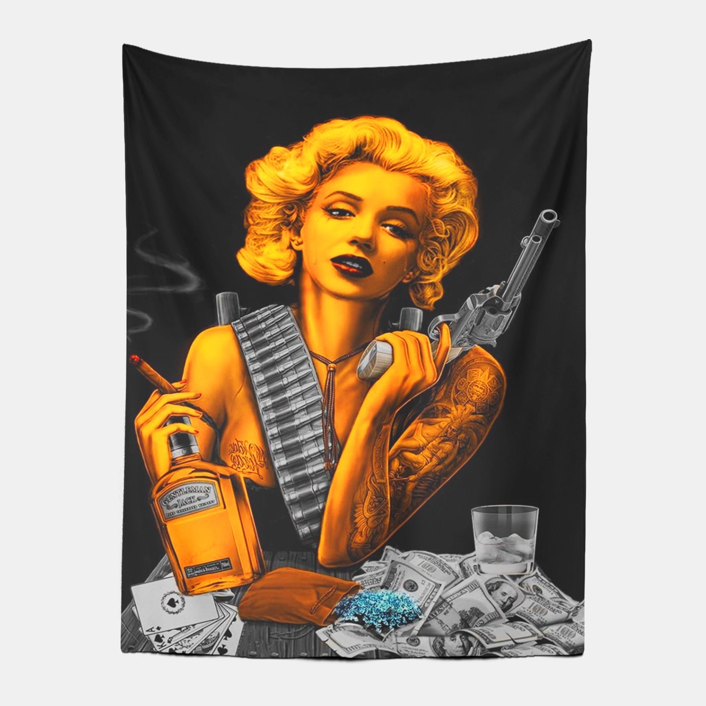 Huge Marilyn Monroe wall high quality tapestry