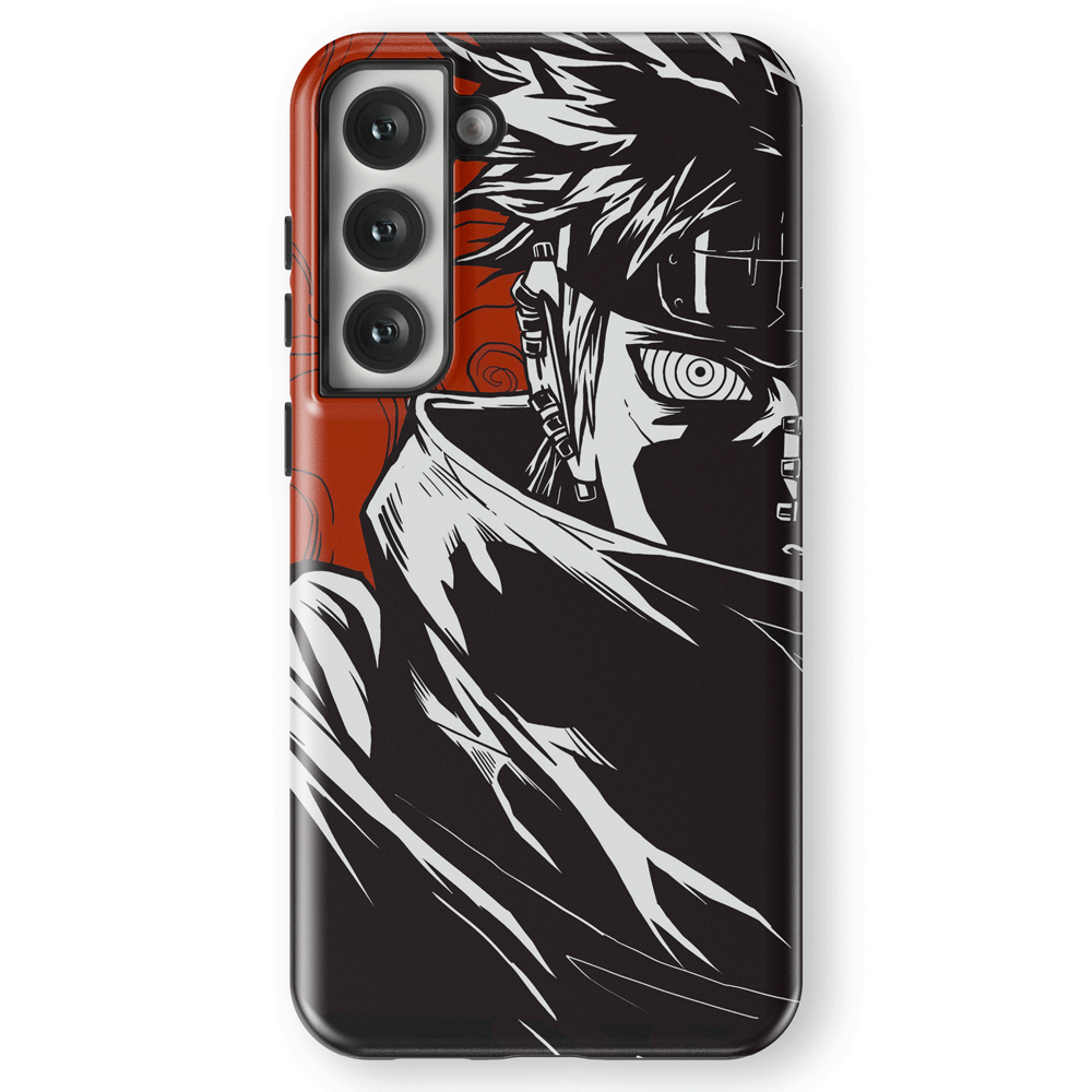 Naruto Anime Pain Tempered Glass Tough Samsung Phone Case