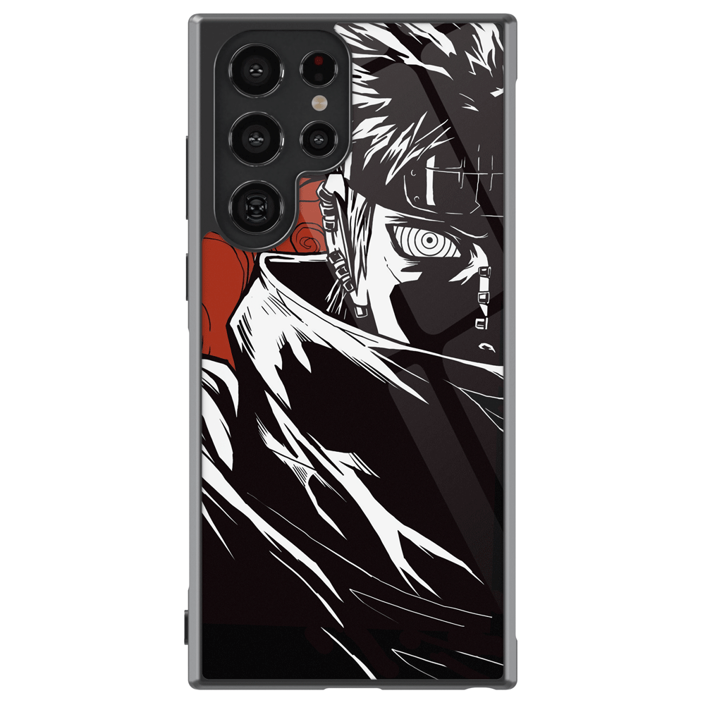 Naruto Anime Pain Tempered Glass Tough Samsung Phone Case