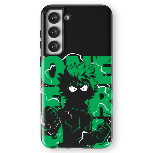 My Hero Academia Shoto Tempered Glass Tough Soft Silicone Samsung Case