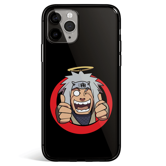 Jiraiya It is So Good Tempered Glass Soft Silicone iPhone Case