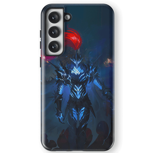 Solo Leveling Igris Tempered Glass Tough Samsung Phone Case