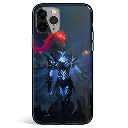 Solo Leveling Igris Tempered Glass Soft Silicone iPhone Case