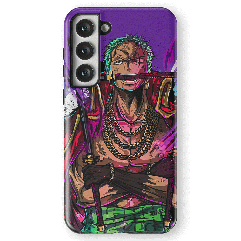 One Piece Roronoa Zoro Three Swords Samsung Phone Case