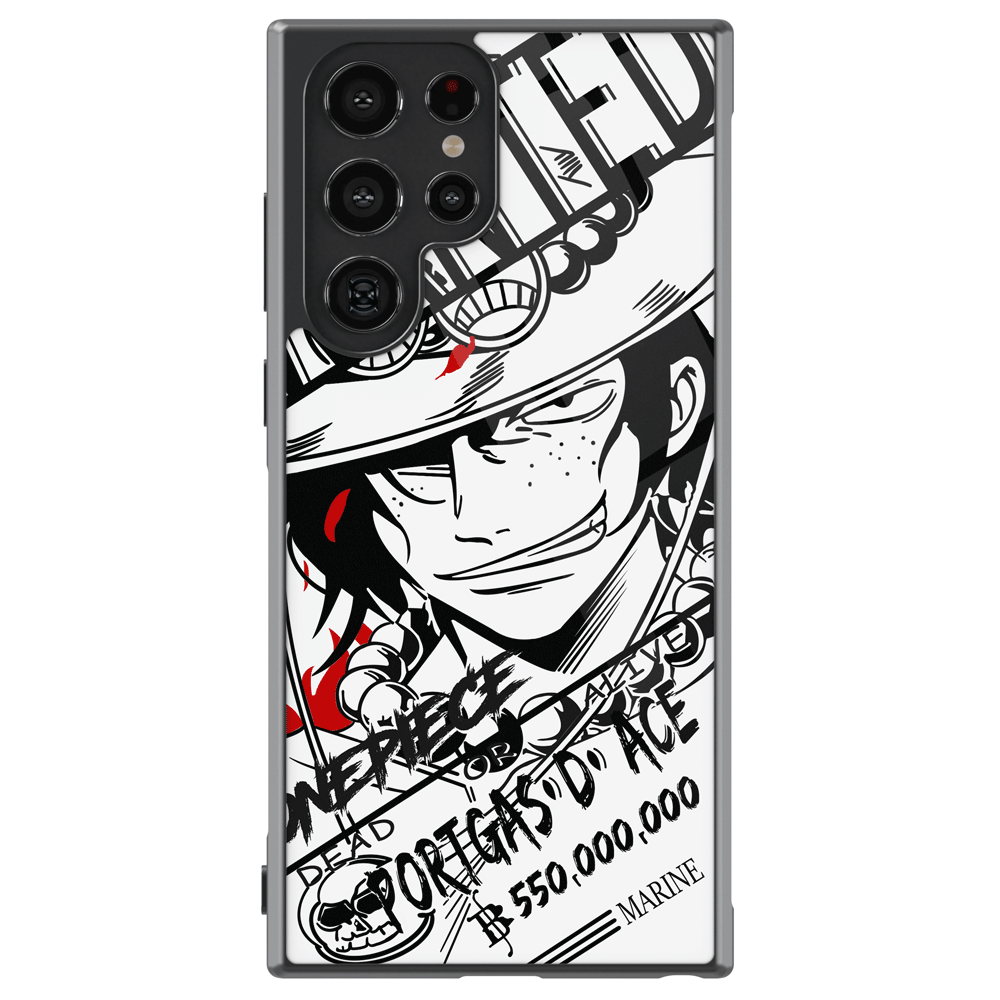 One Piece Ace Characters Samsung Phone Case