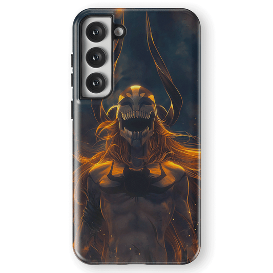 Bleach Vasto Lorde Ichigo Tempered Glass Tough Samsung Phone Case