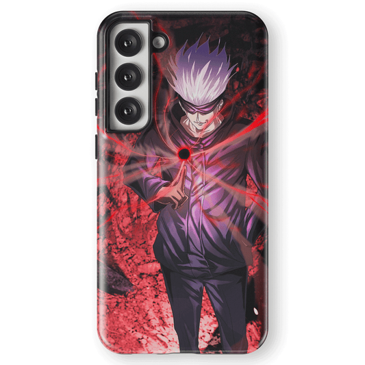 Jujutsu Kaisen Cursed Technique Reversal: Red Tempered Glass Tough Samsung Phone Case