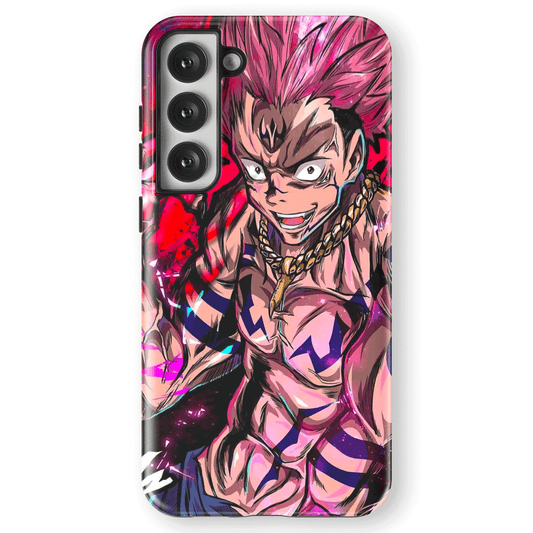 Jujutsu Kaisen Pop Style Fanart Tempered Glass Tough Samsung Phone Case