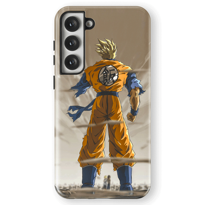 Dragon Ball Gohan The Future Tempered Glass Tough Samsung Galaxy Phone Case