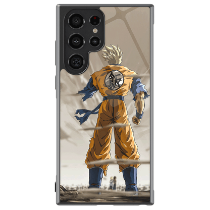 Dragon Ball Gohan The Future Tempered Glass Tough Samsung Galaxy Phone Case