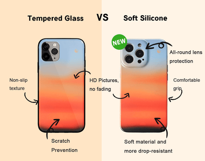 Hell's Paradise Tempered Glass Soft Silicone iPhone Case