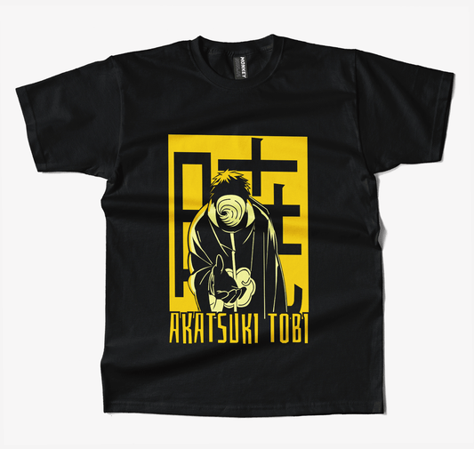 Naruto Obito Yellow Team Anime T Shirt