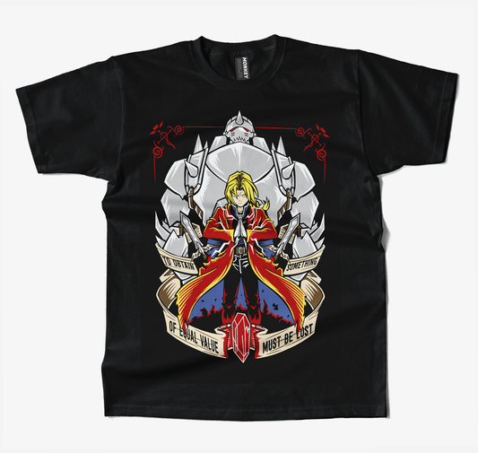 Fullmetal Alchemist Obtain and Lost Anime T Shirt