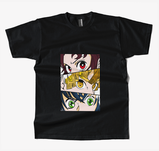 Demon Slayer Team Eyes Anime T Shirt