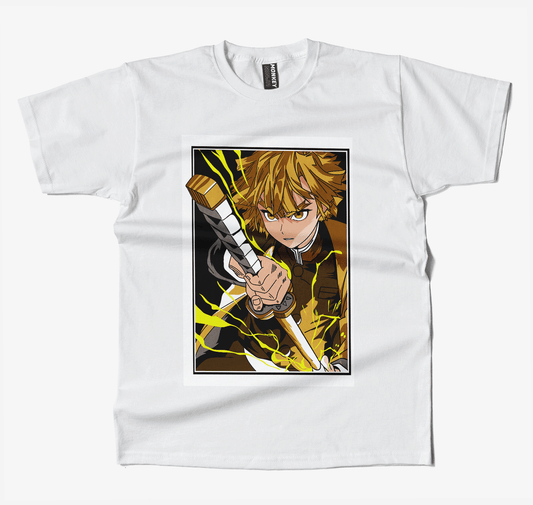 Demon Slayer Zenitsu Anime T Shirt