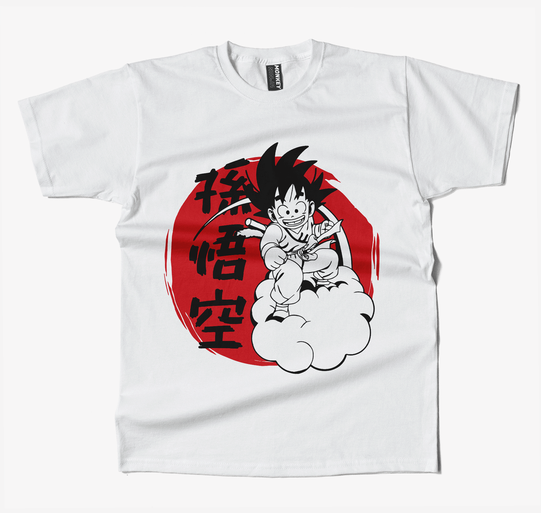 Dragon Ball Young Goku Cloud Anime T Shirt