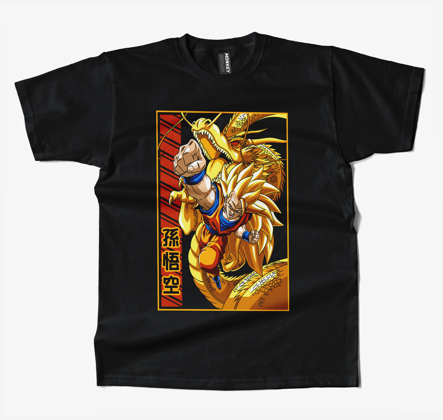 Dragon Ball Goku Super Saiyan And Shenlong Family Anime T Shirt