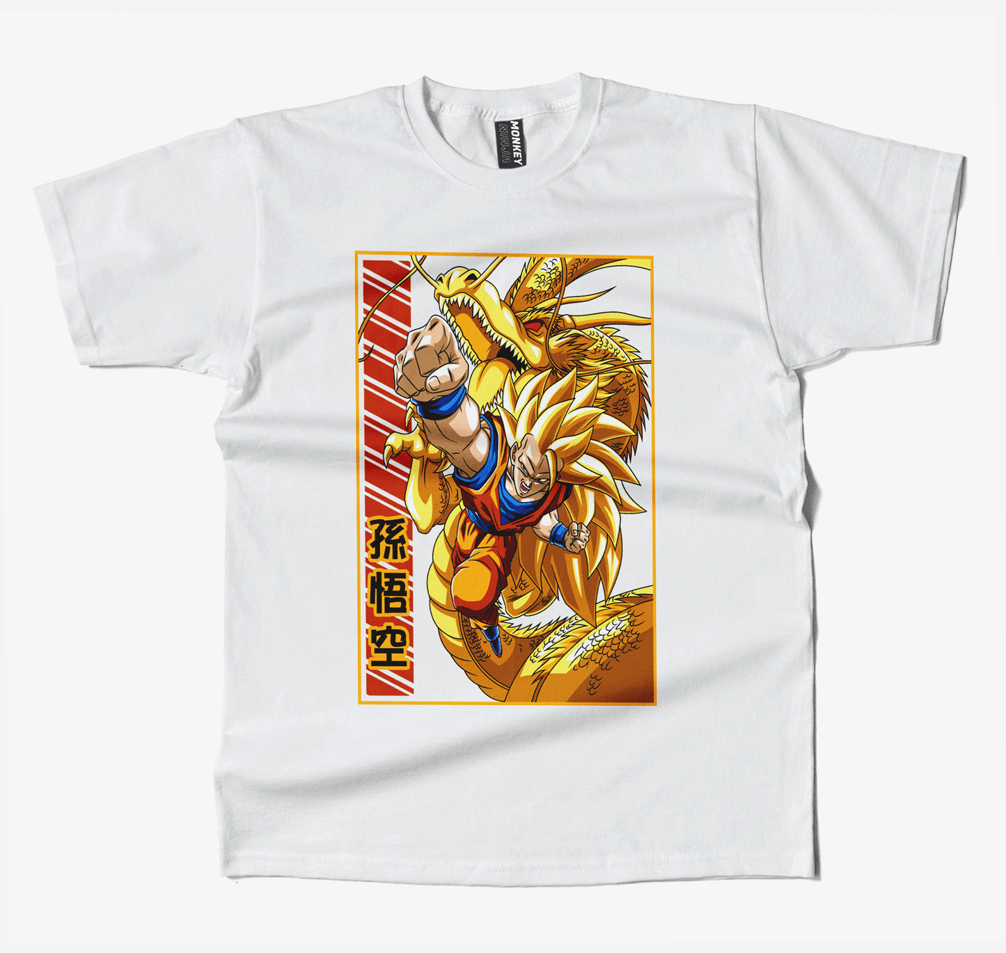 Dragon Ball Goku Super Saiyan And Shenlong Family Anime T Shirt