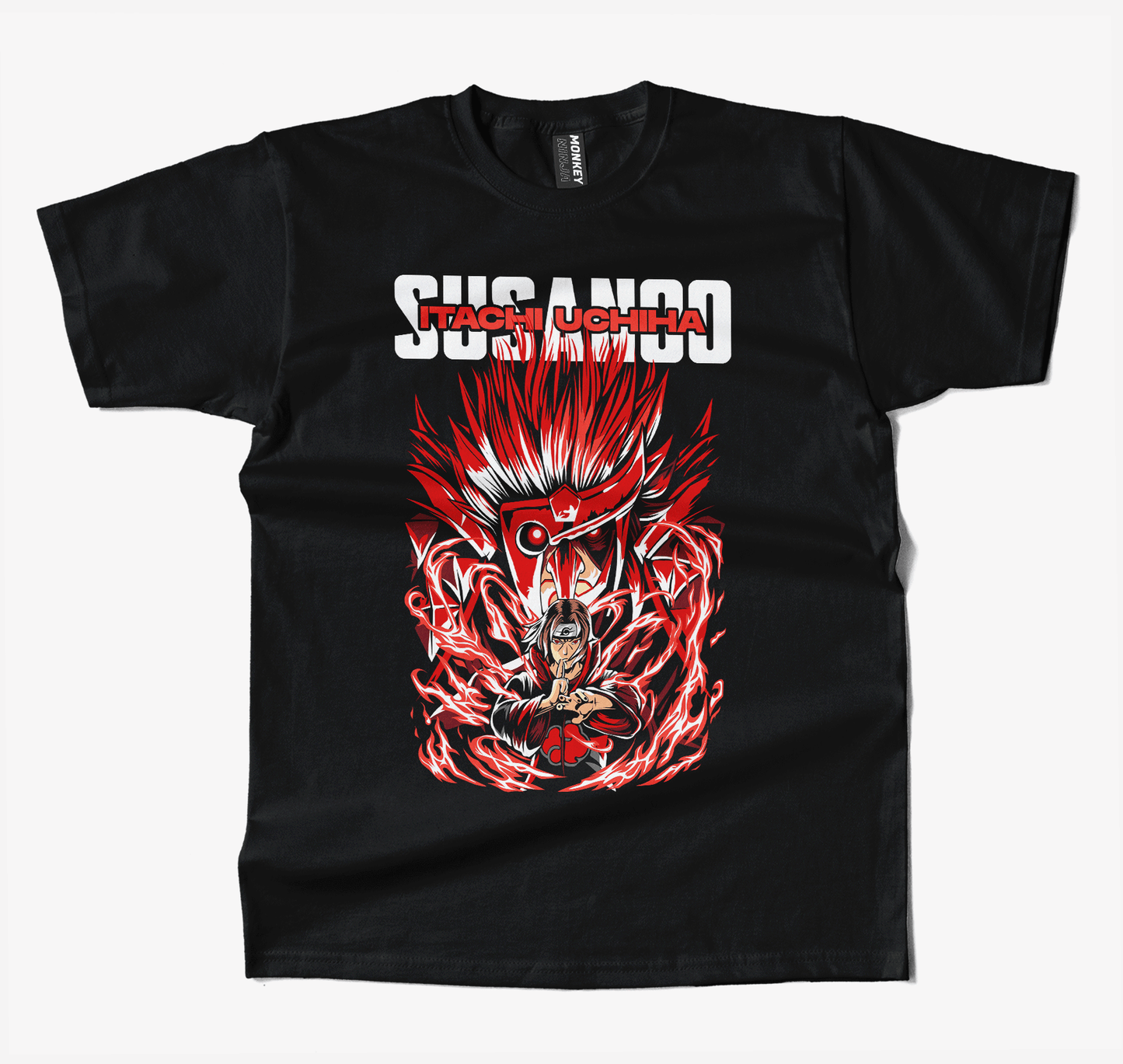 Naruto Itachi Fire Anime T Shirt