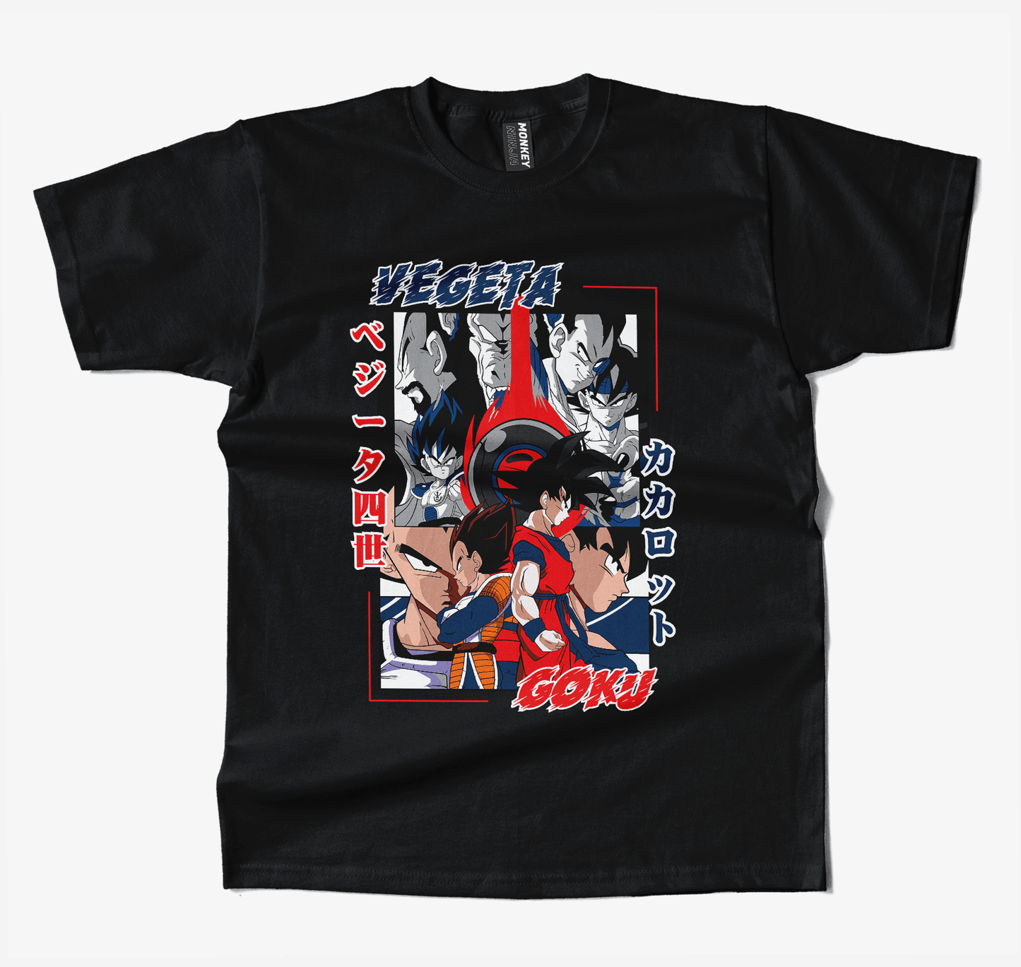 Dragon Ball Goku and Vegeta Anime T Shirt