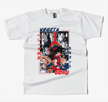 Dragon Ball Goku and Vegeta Anime T Shirt