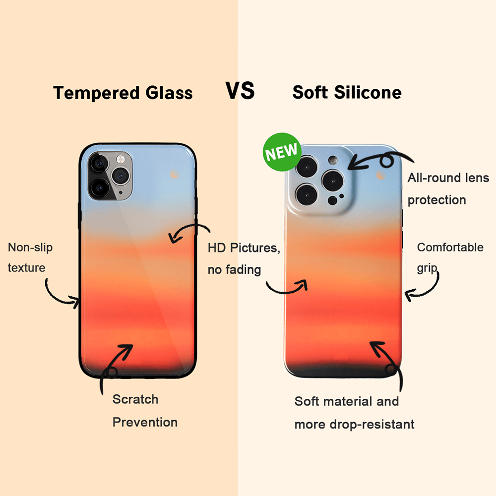 Solo Leveling Sung Jin-woo Tempered Glass Soft Silicone iPhone Case