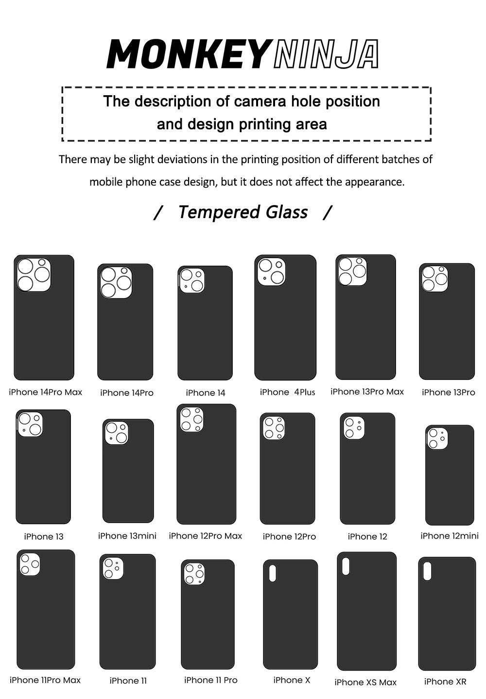 Chainsawman Fanart Tempered Glass Soft Silicone iPhone Case-Phone Case-Monkey Ninja-iPhone X/XS-Tempered Glass-Monkey Ninja