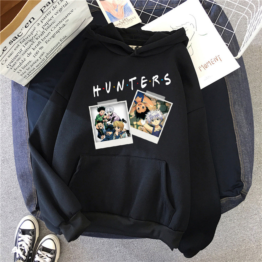 Hunter X Hunter Hunters Hoodie-Clothing-Monkey Ninja-Black-S-Monkey Ninja