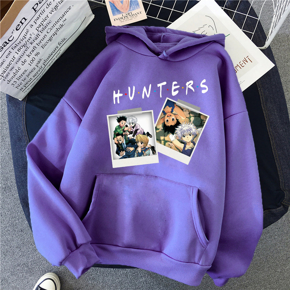 Hunter X Hunter Hunters Hoodie-Clothing-Monkey Ninja-Purple-S-Monkey Ninja