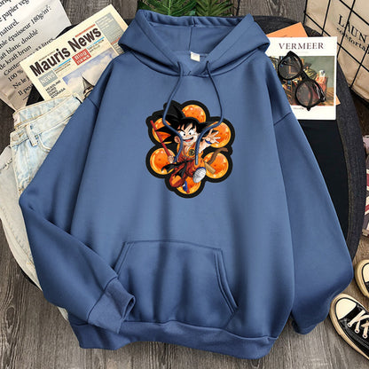 Dragon Ball Kid Goku Hoodie-Clothing-Monkey Ninja-Black-S-Monkey Ninja