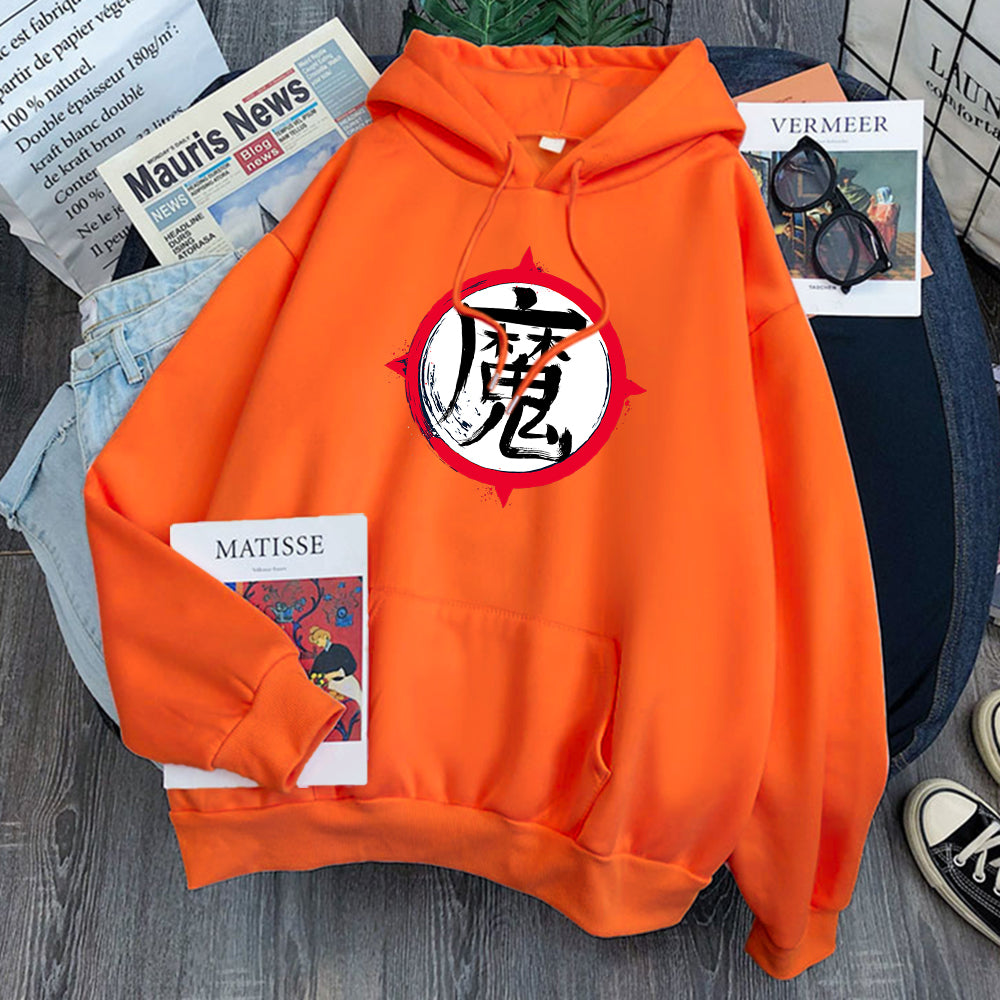 Dragon Ball King Piccolo Hoodie-Clothing-Monkey Ninja-Orange-S-Monkey Ninja