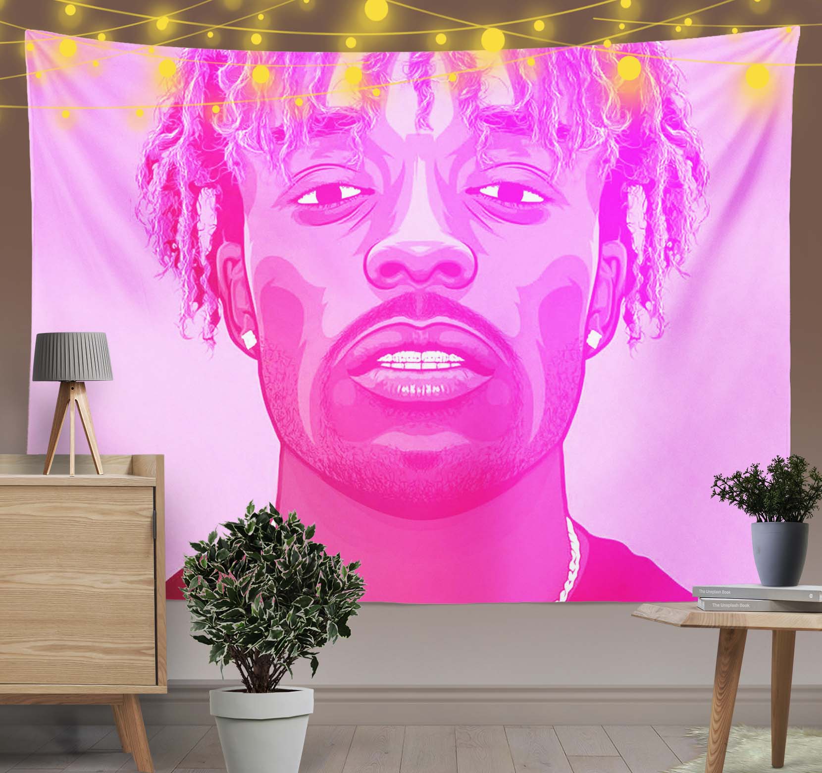 Lil Uzi Vert vs. the World Rapper Tapestry-Taspetry-Wallarts Lab-100cm * 150cm-Monkey Ninja