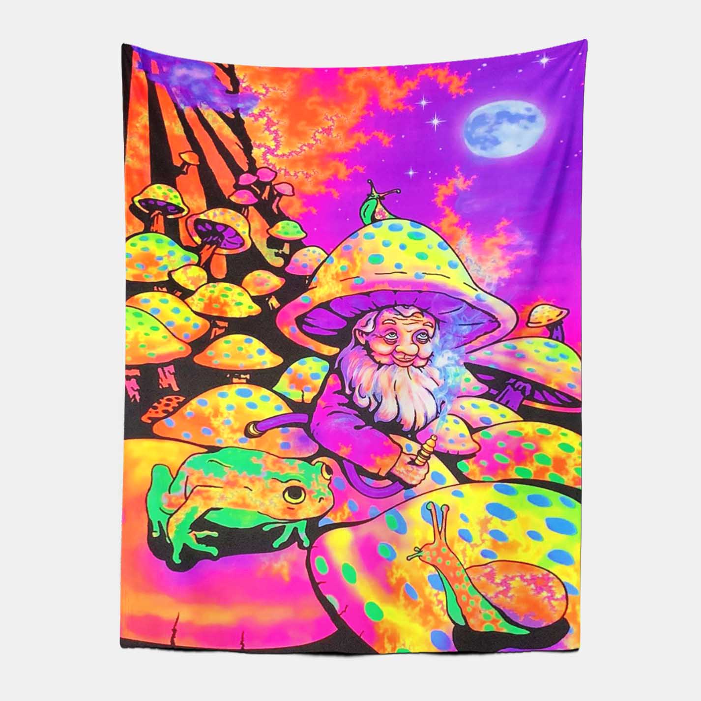 Mushroom Man Psychedelic Tapestry-Taspetry-Wallarts Lab-100cm * 150cm-Monkey Ninja