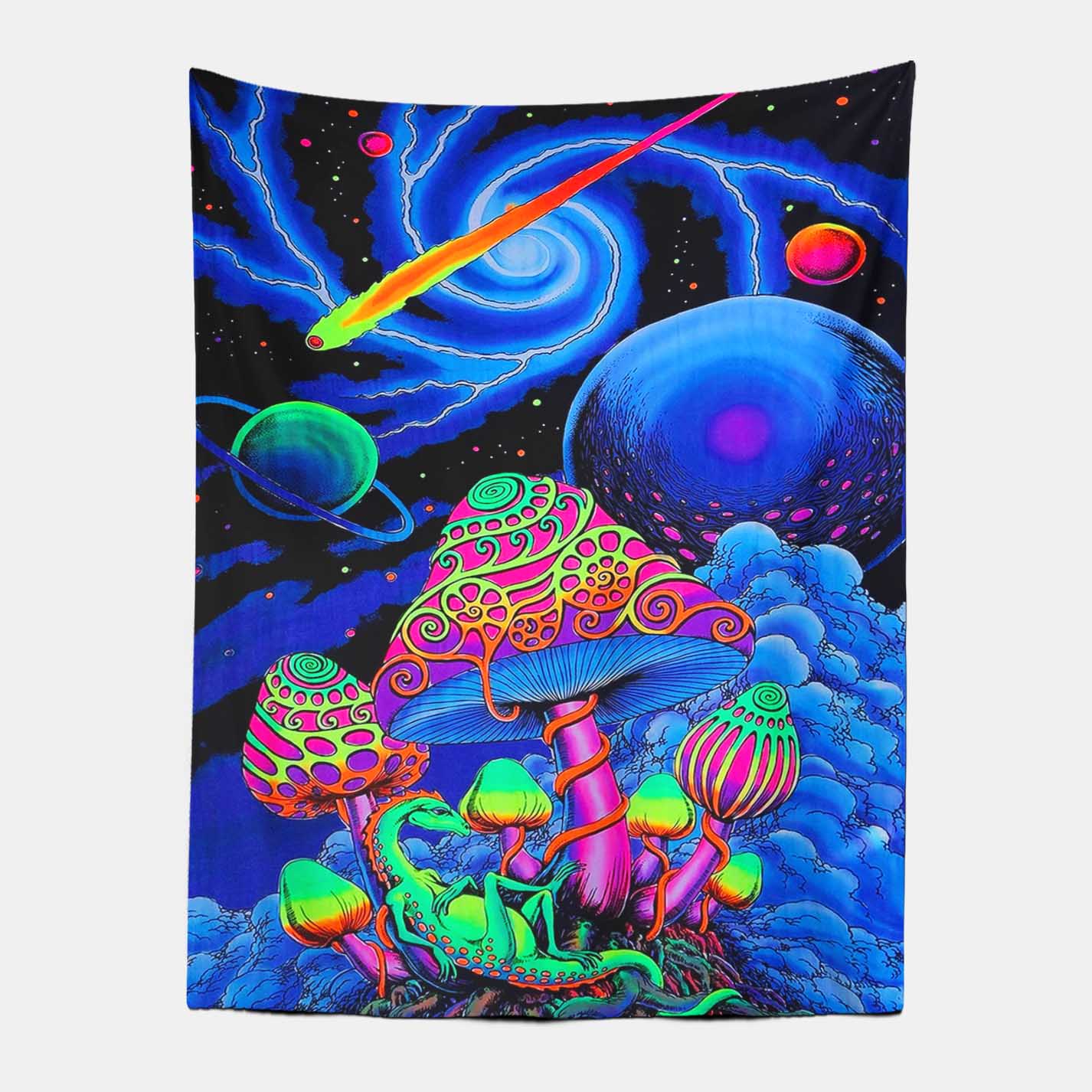 Trippy Mushroom Universe Tapestry-Taspetry-Wallarts Lab-100cm * 150cm-Monkey Ninja