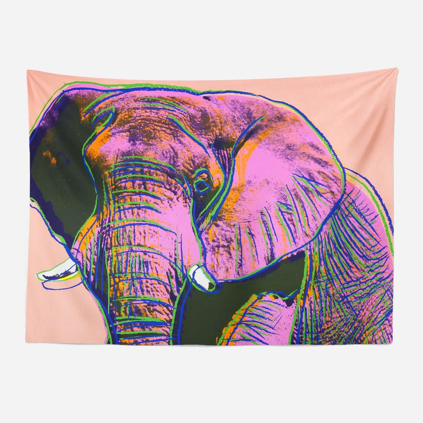 Hippie Elephant Tapestry-Taspetry-Wallarts Lab-100cm * 150cm-Monkey Ninja