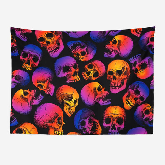 Mysterious Skulls Wall Art Tapestry-Taspetry-Wallarts Lab-100cm * 150cm-Monkey Ninja