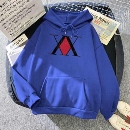 Hunter x Hunter Hoodie-Clothing-Monkey Ninja-Blue-S-Monkey Ninja