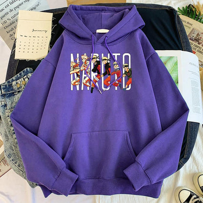 Naruto Evolution Hoodie-Clothing-Monkey Ninja-Purple-S-Monkey Ninja