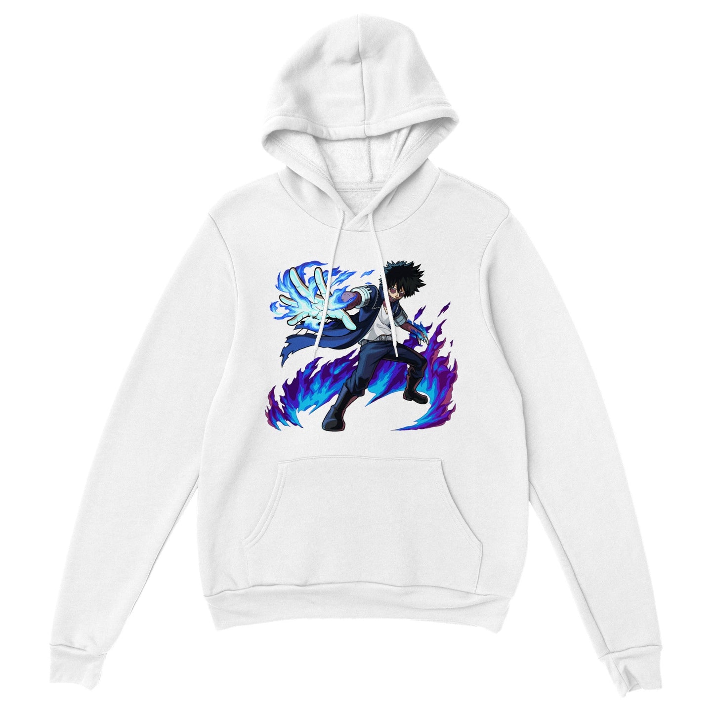 My Hero Academia | Dabi | Anime Hoodie (Unisex)-Hoodie-Monkey Ninja-White-S-Monkey Ninja