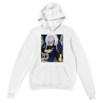 Naruto | Tobirama Senju | Anime Hoodie (Unisex)-Hoodie-Monkey Ninja-White-S-Monkey Ninja