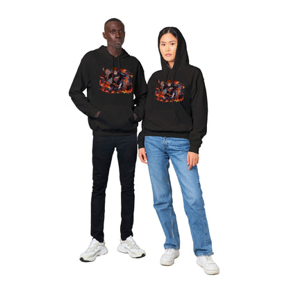 Naruto | Pain | Anime Hoodie (Unisex)-Hoodie-Monkey Ninja-Black-S-Monkey Ninja