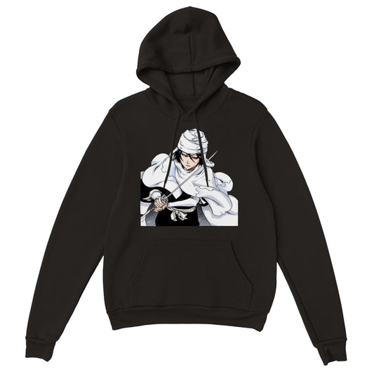 Bleach | Rukia TYBW | Anime Hoodie (Unisex)-Hoodie-Monkey Ninja-Black-S-Monkey Ninja