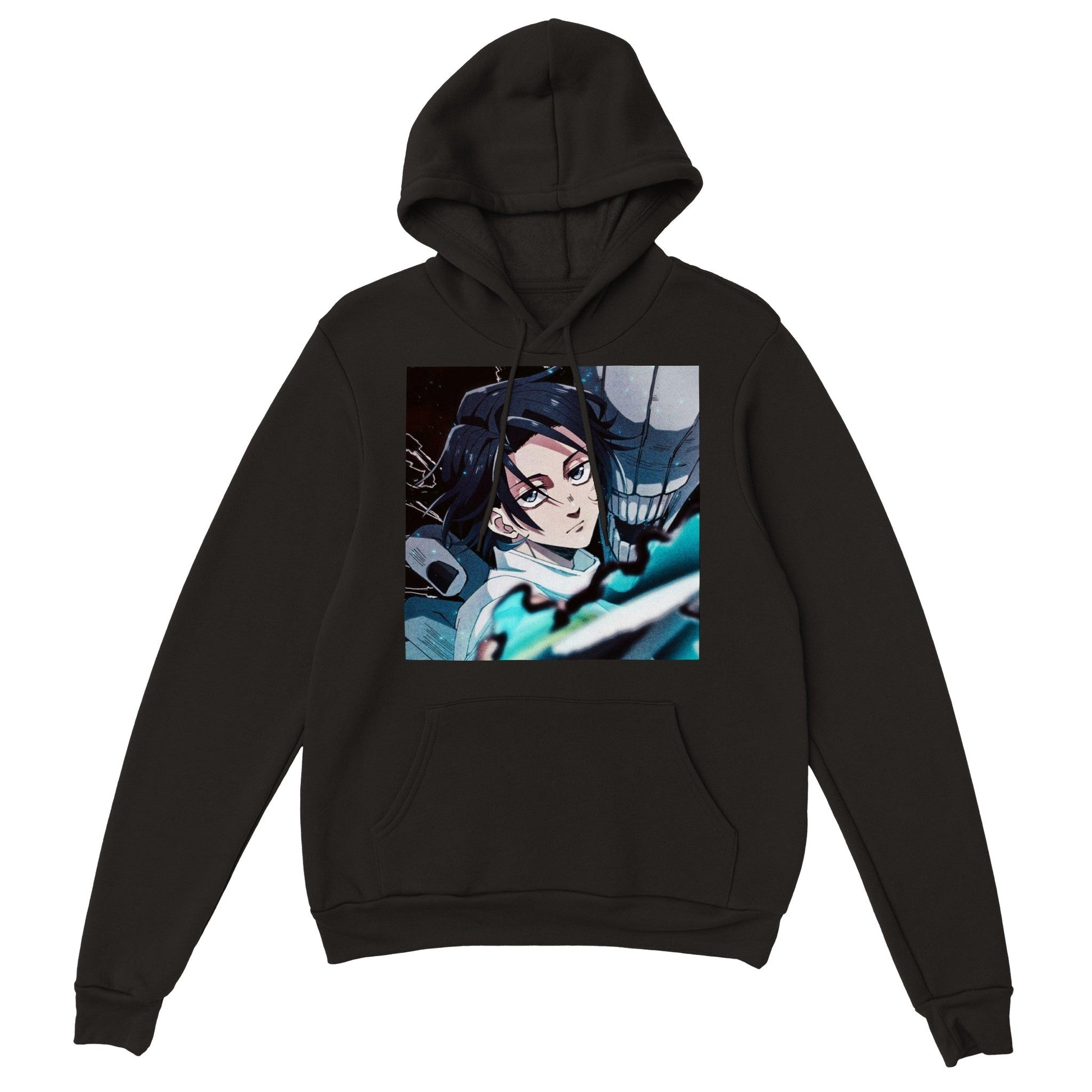 Jujutsu Kaisen | Yuta Okkotsu | Anime Hoodie (Unisex)-Hoodie-Monkey Ninja-Black-S-Monkey Ninja