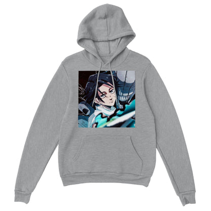 Jujutsu Kaisen | Yuta Okkotsu | Anime Hoodie (Unisex)-Hoodie-Monkey Ninja-Grey-S-Monkey Ninja