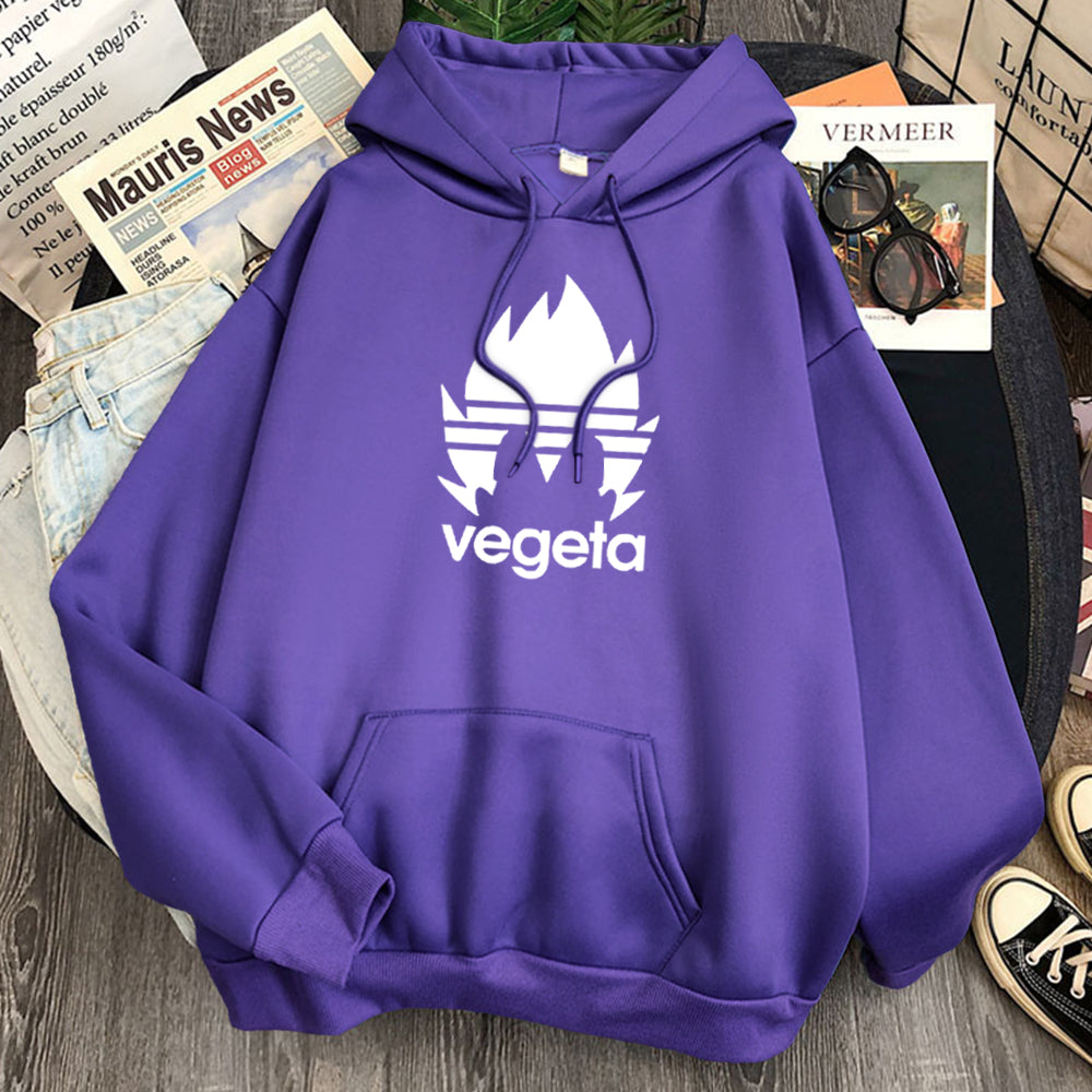 Dragon Ball Vegeta Hoodie-Clothing-Monkey Ninja-Purple-S-Monkey Ninja